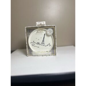 Style Diva Ceramic Trinket Tray Paris Eiffel Tower Jewelry Dish NEW